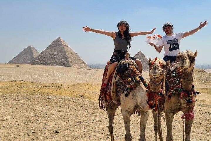 Pyramids of Giza and Sphinx trip