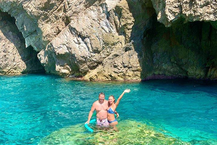 Private Capri Boat Tour: Blue Grotto, Faraglioni, & Swim Stops