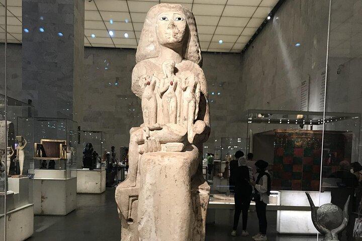 National Museum of Civilization with Sultan Hassan Al Rfai and Ibn Tulon mosques