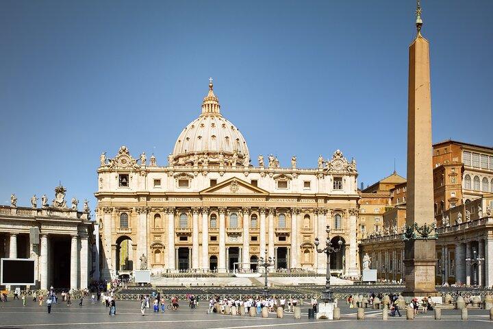 St Peter's Basilica and Papal Tombs tour, optional Dome