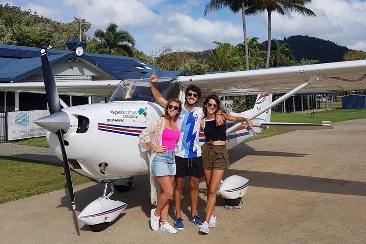 1-Hour Whitsunday Islands and Heart Reef Scenic Flight