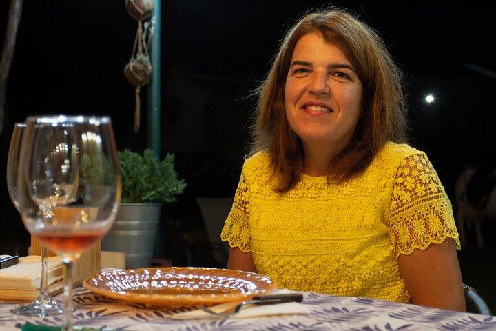 Volcanic wine tasting party in Azores islands