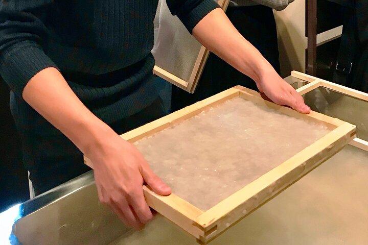 Kyoto; Traditional Japanese Washi Papermaking