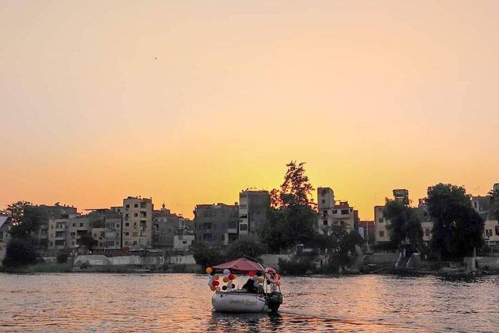 1 Hour Private Short Felucca Donut Boat Trip on The Nile in Cairo