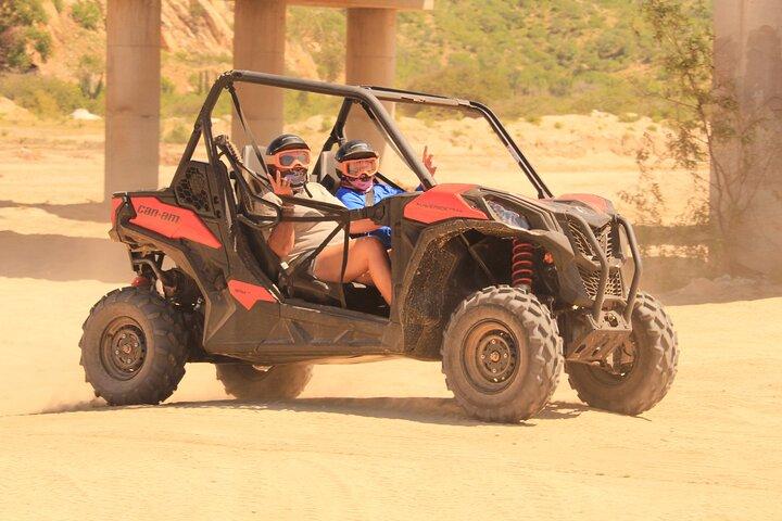 Cabo Migrino Beach & Desert UTV Tour and Tequila Tasting