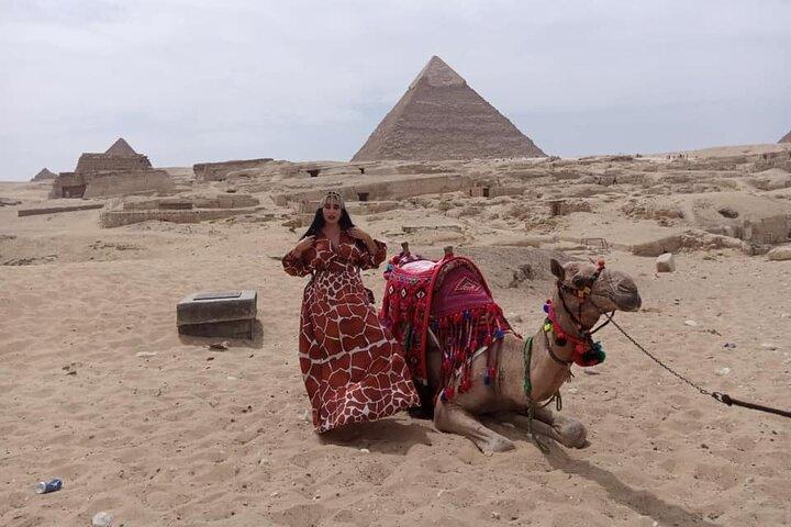 Private Tour Giza Pyramids, Sphinx, Memphis, Saqqara Lunch&Camel