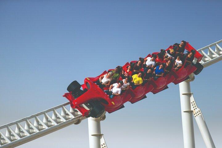 Full Day Ferrari world Tour with Private Transfers from Dubai