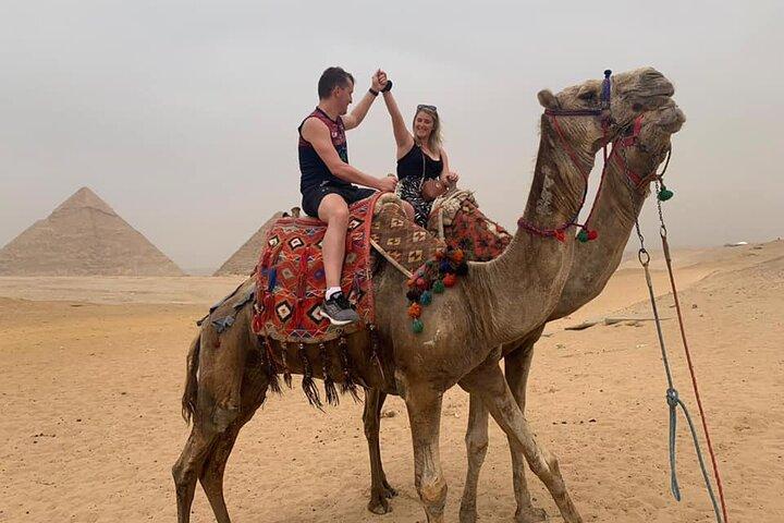 Half Day Tour Giza Pyramids& Great Sphinx with Private Tour Guide