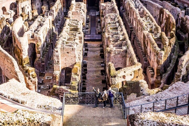 Colosseum Underground and Dungeons Walking Tour
