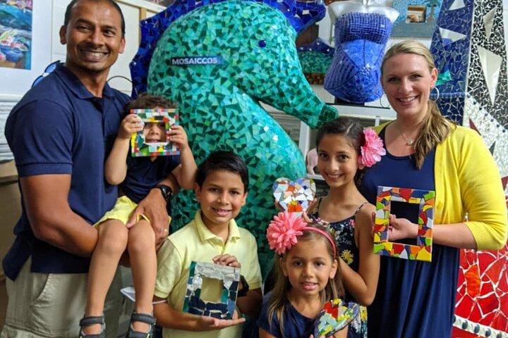 Offer: Be Gaudí mosaic class Barcelona for families (max 4 pax)