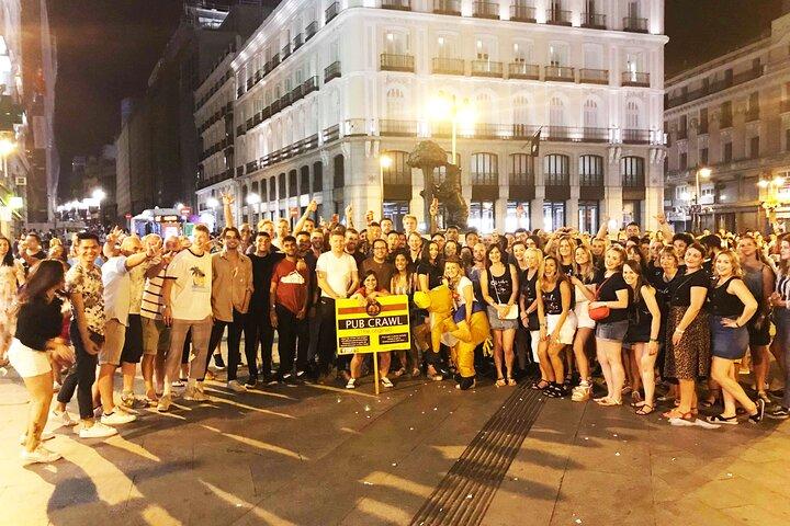 Pub Crawl Madrid-The Original since 2005-Shots-Fun-Clubs-Dance