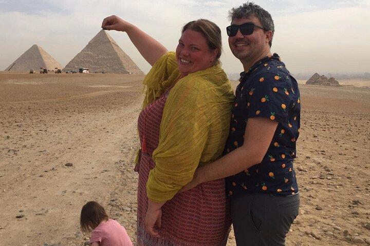 Private Tour Giza pyramids, Sphinx and Egyptian Grand Gem museum