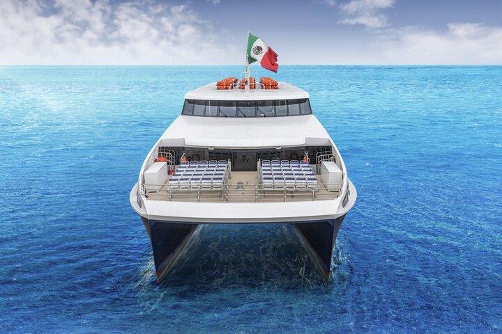 From Cancun to Isla Mujeres Luxury FERRY by Xcaret