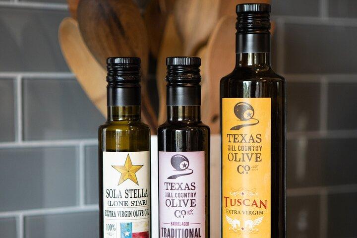 Texas Hill Country Olive Oil and Balsamic Vinegar Tasting