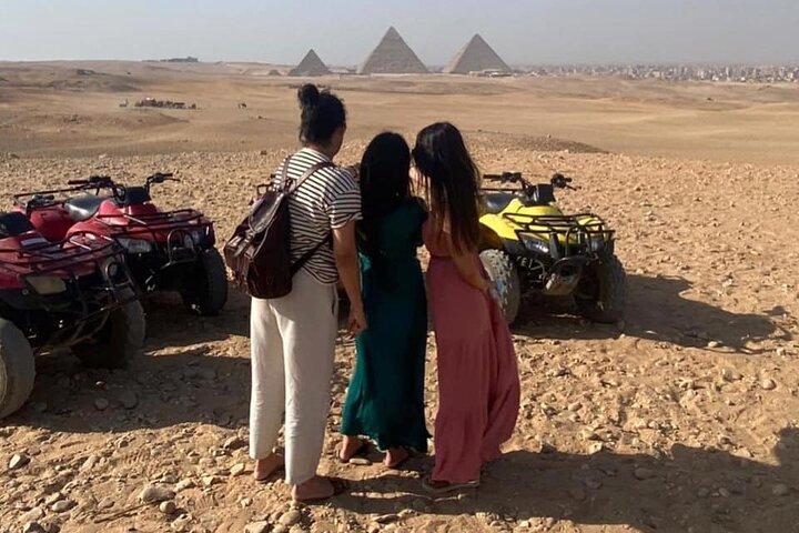 Private Giza Pyramids ,Sphinx Tour , Quad bike ATV and Camel Ride