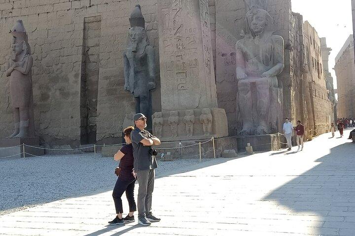 Private Layover Luxor Sightseeing East and West Bank from Luxor Airport or Hotel