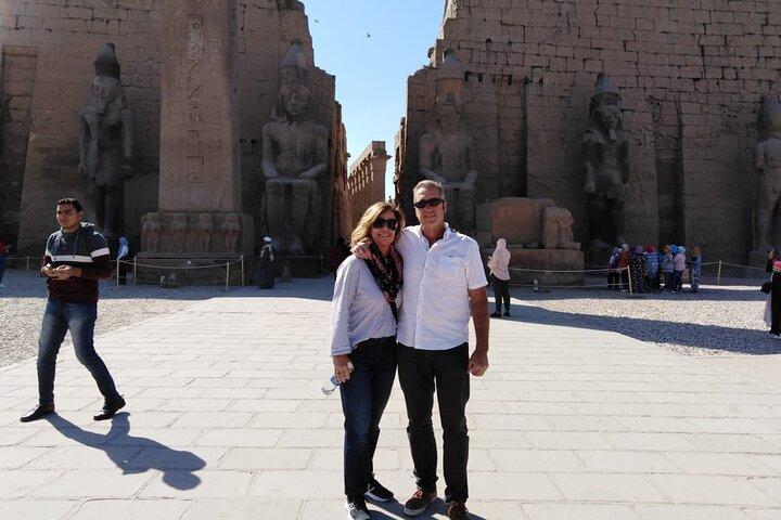 Private Layover Luxor Sightseeing East and West Bank from Luxor Airport or Hotel