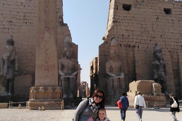 Private Layover Luxor Sightseeing East and West Bank from Luxor Airport or Hotel