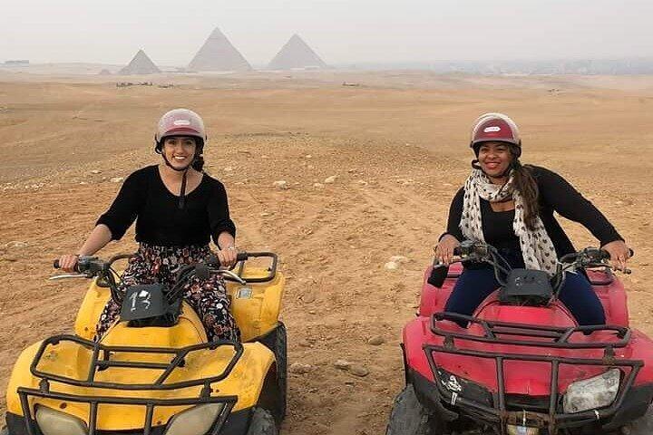 Private Tour Giza pyramids ,Sphinx ,Camel Ride, Lunch ,Quad bike and Bazaar