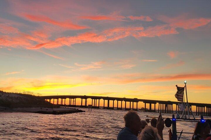 Dolphin & Sunset Cruises in Destin FL aboard the Hydrojet