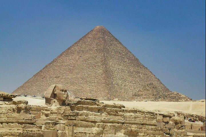 5 Hours Private tour to Giza pyramids Sphinx and Old Coptic Cairo