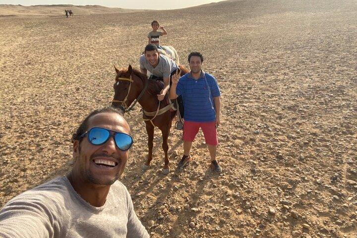 Private Arabian Horses Ride at the Pyramids With Pickup