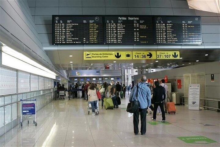 Lisbon Private Transfers: Airport, Cruise, Hotel, Point to Point.