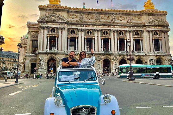 Private ride in a Citroën 2CV in Paris - 2h