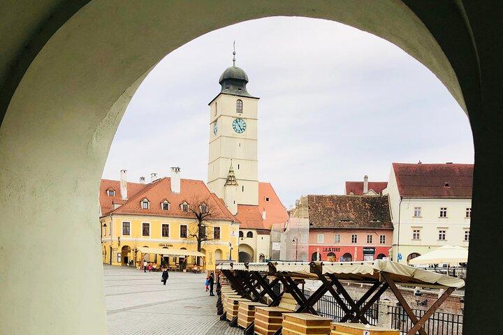 Day trip to Corvin Castle and Sibiu (and back) from Timisoara
