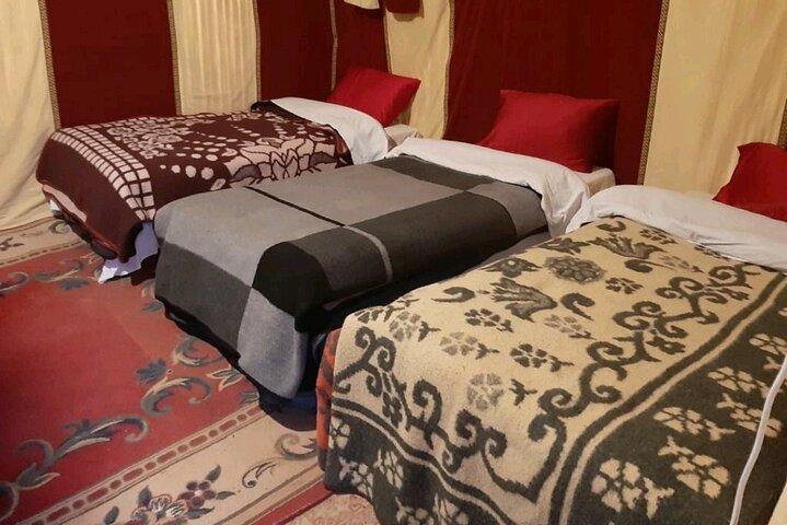 Overnight in merzouga desert with camel ride