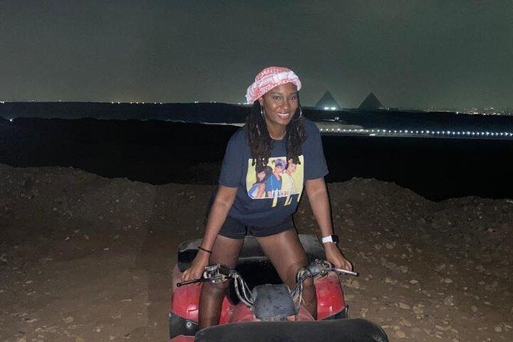 ATV Quad Bike Ride At GIZA Pyramids & BBQ Dinner.