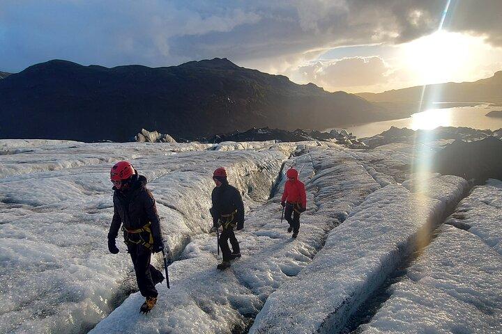 Small-Group Ice Climbing and Glacier Hiking in Solheimajokull