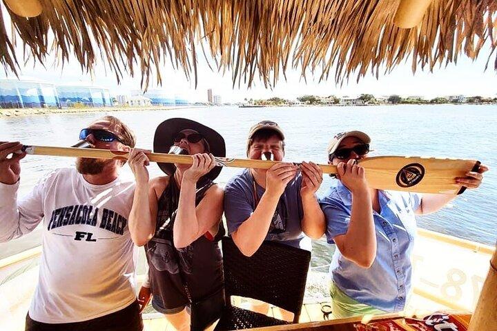 Tiki Boat Sunset Cruise Tour