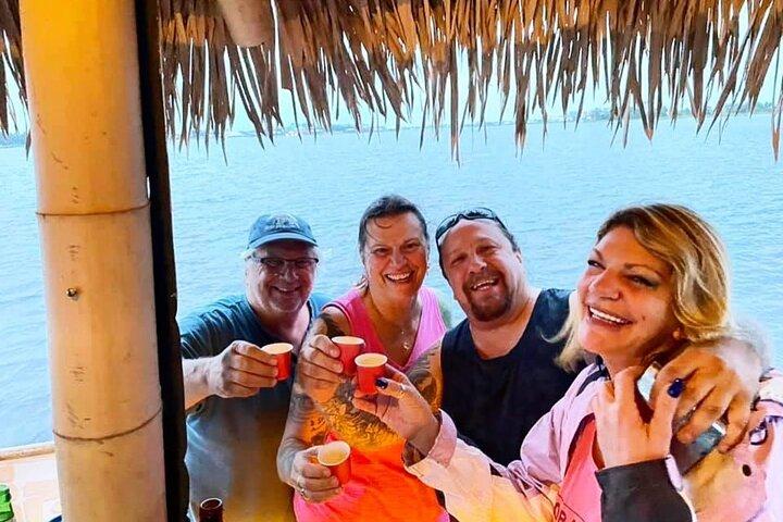 Tiki Boat Sunset Cruise Tour