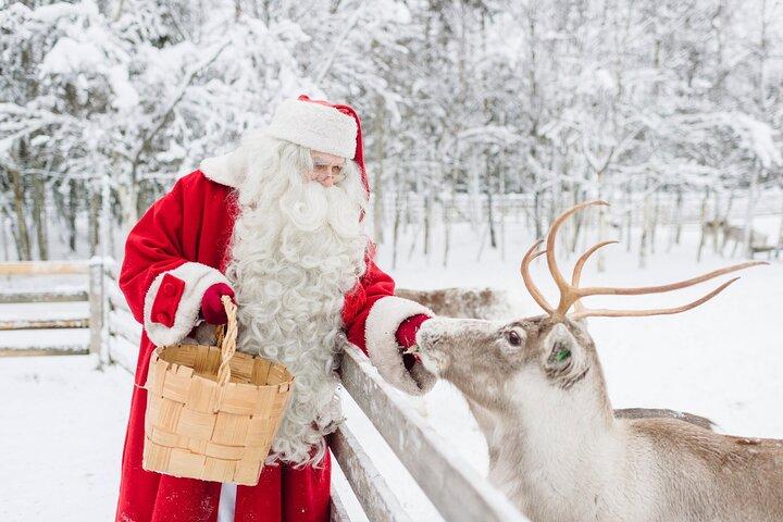 SANTA VILLAGE and the arctic circle with lunch