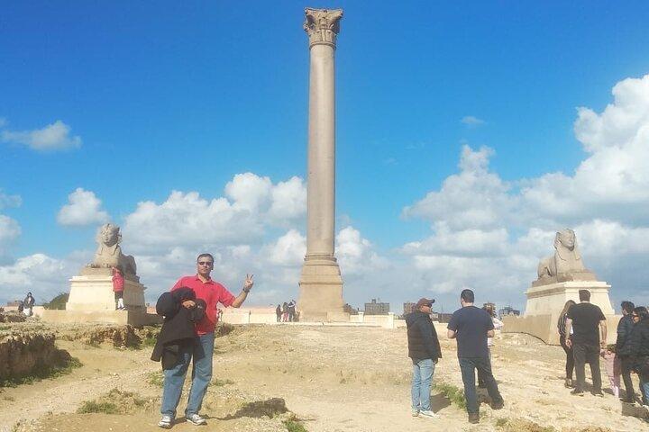 Private Guided Day Tour to Alexandria from Cairo or Giza hotel