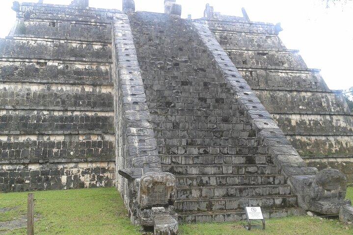 Chichen Itza, Cenote Sagrado and Valladolid from Cancun