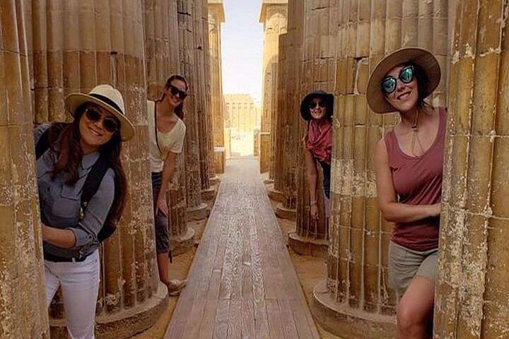 Full-Day Tour Giza Pyramids, Sphinx, Memphis, and Saqqara
