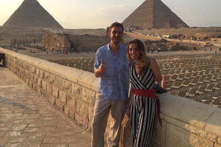VIP Giza Pyramids,Sphinx ,Camel Ride& inside Great Pyramid Khufu