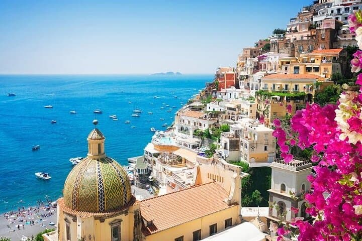 Full-day Group Tour to Sorrento, Positano, Amalfi from Naples
