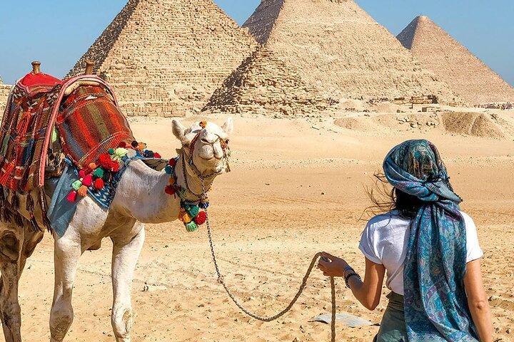 Full-Day Tour Giza Pyramids, Sphinx, Memphis, and Saqqara