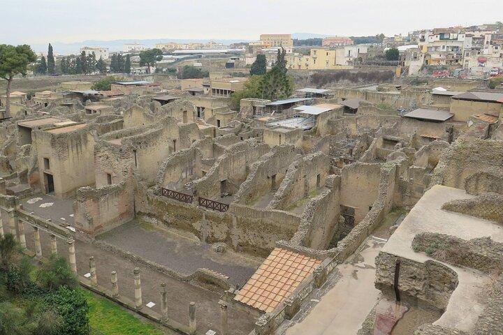 Day Trip of Pompeii, Herculaneum and Vesuvius from Naples