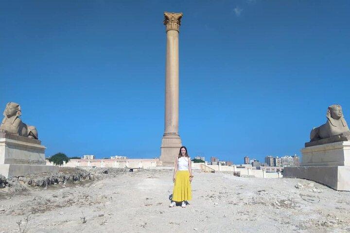 Alexandria private day tour from Cairo Giza hotel