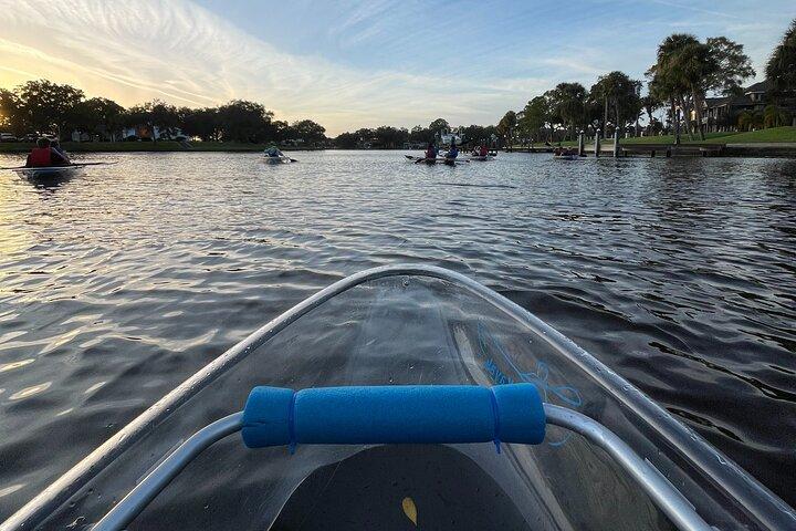Manatee Season Clear Kayak Tour of Tarpon Springs