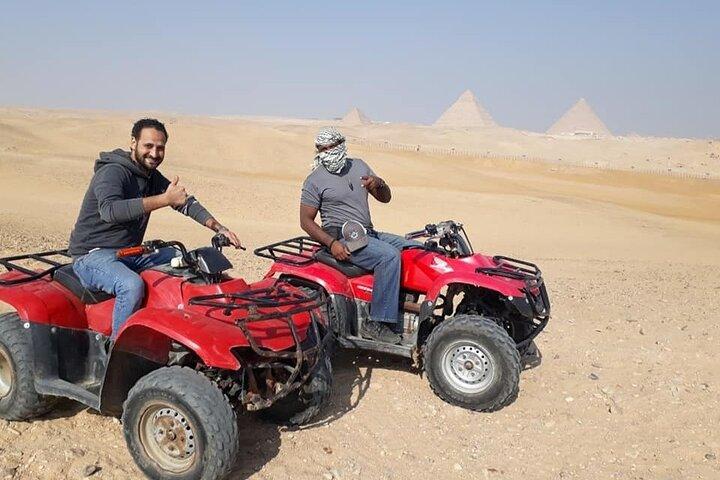 1 Hour ATV Quad Bike Ride At Giza Pyramids With Private Transfer