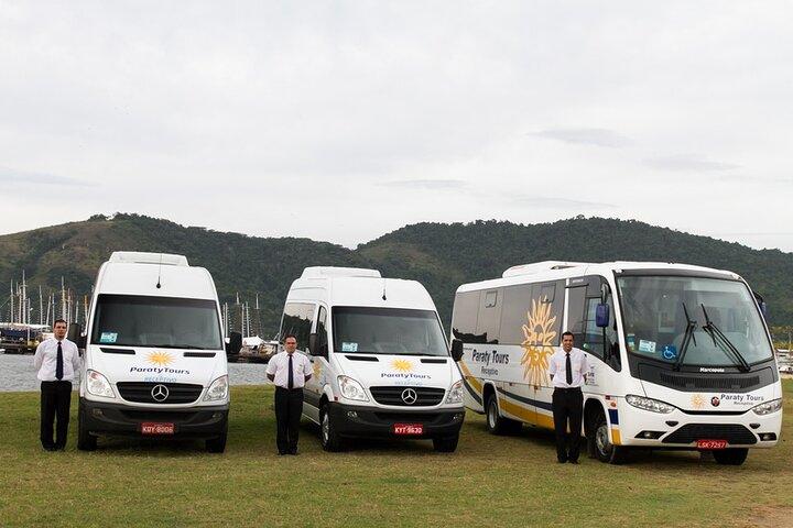 From Paraty: Shared shuttle to São Paulo