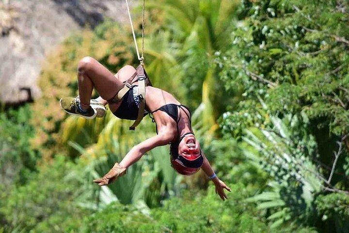 Cancun Horseback Riding, ATV, Ziplines, Cenote, Lunch and Drinks