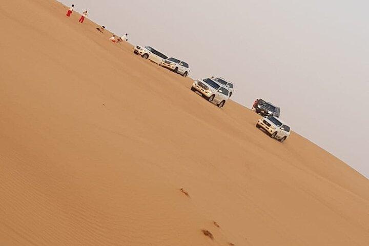 Dubai Desert Safari 4x4 Dune Bashing with Camel Riding