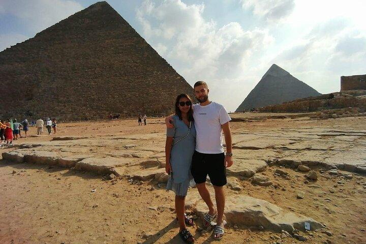 Giza Pyramids ,Egyptian Museum Camel Ride and Lunch With Private Tour