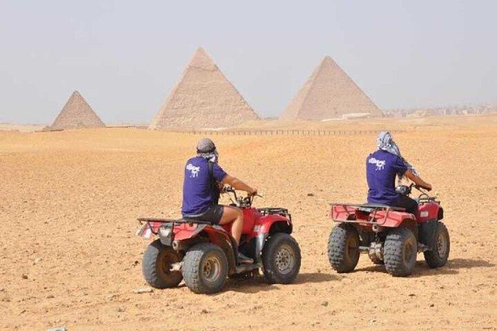 1 Hour ATV Quad Bike Ride At Giza Pyramids With Private Transfer